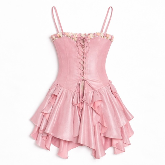 Dolls Kill Pink Mini Dress - Picture 8 of 9